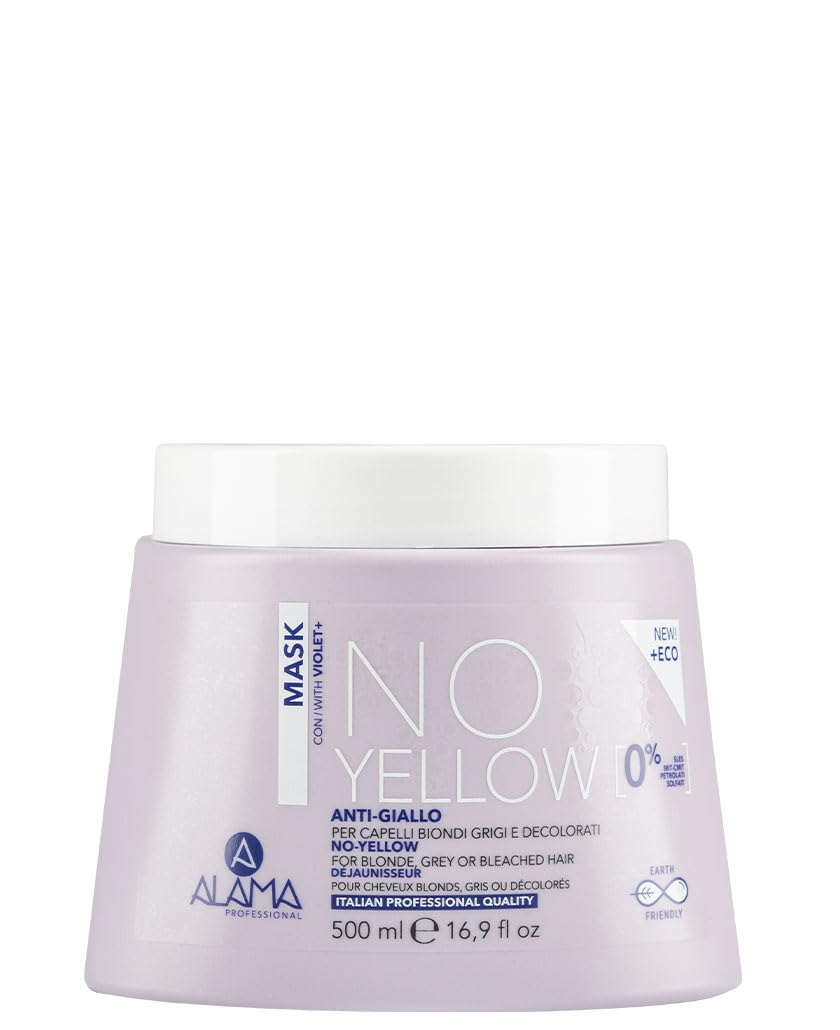 Alama No Yellow - maska na vlasy proti žloutnutí 500 ml