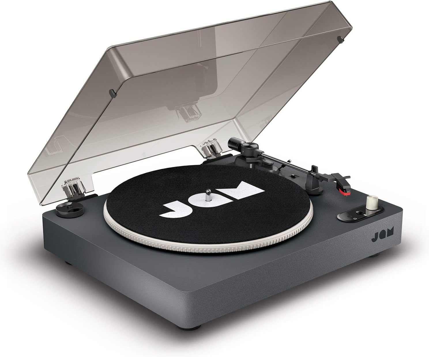 JAM Spun Out Bluetooth gramofon MP3, černý-Rozbalené