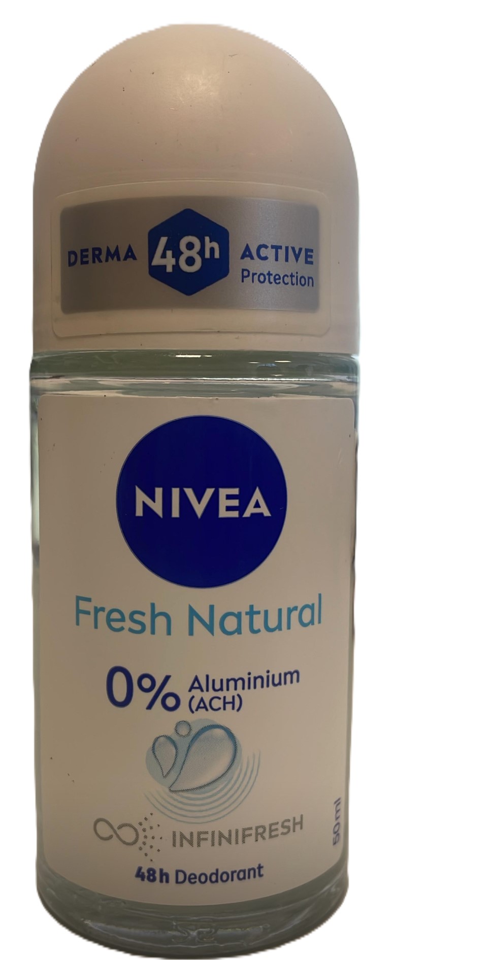 Nivea roll-on deodorant Alu Free Fresh Natural 0% bez hliníku 50 g