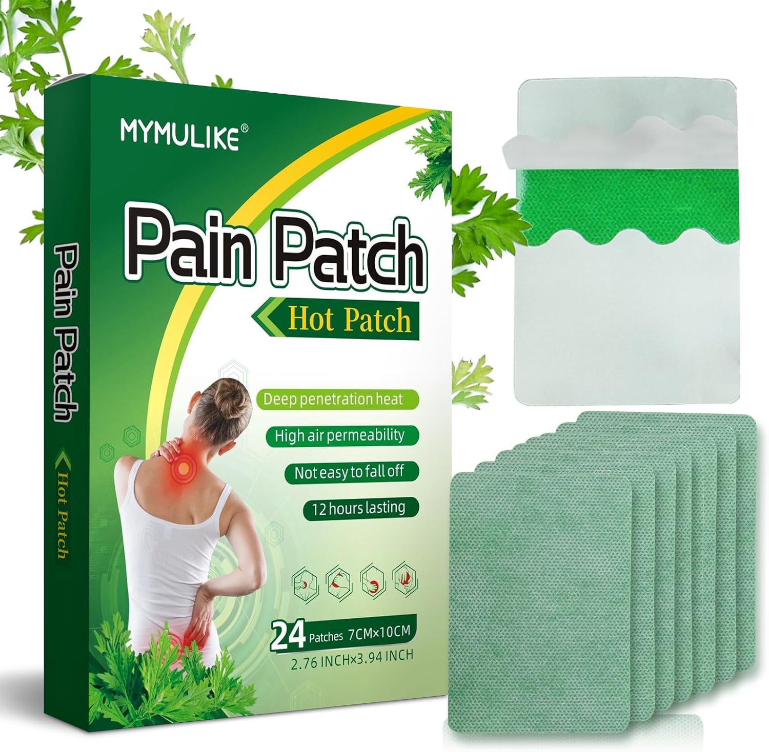 MYMULIKE 24 ks náplastí proti bolesti