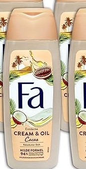 FA sprchový krém s olejem , kokosem, kakaovým máslem 250 ml