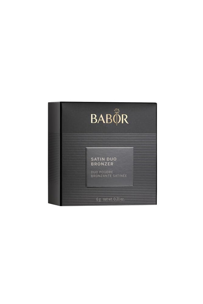BABOR MAKE UP Satin Duo Bronzer, lehký bronzující pudr 6 g