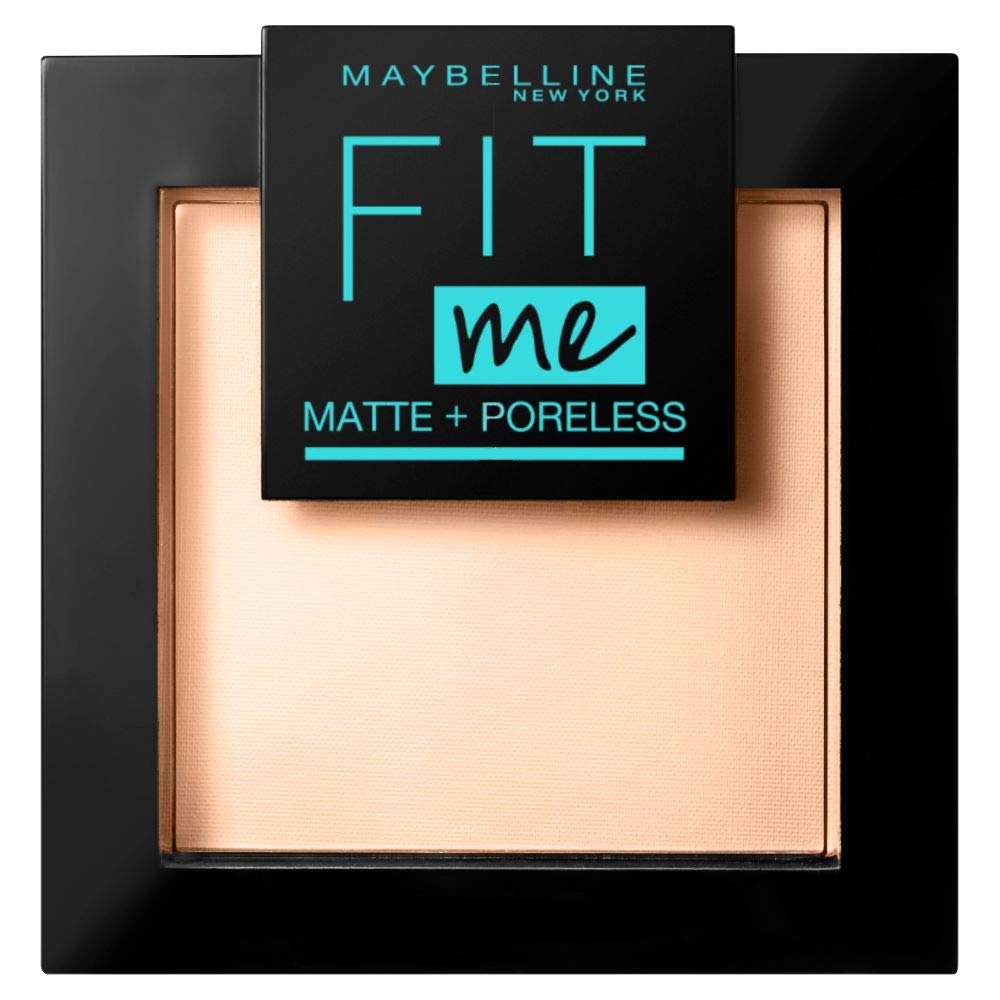 Maybelline New York Fit Me Mat & Poreless Powder, 120 Classic Ivory 9g