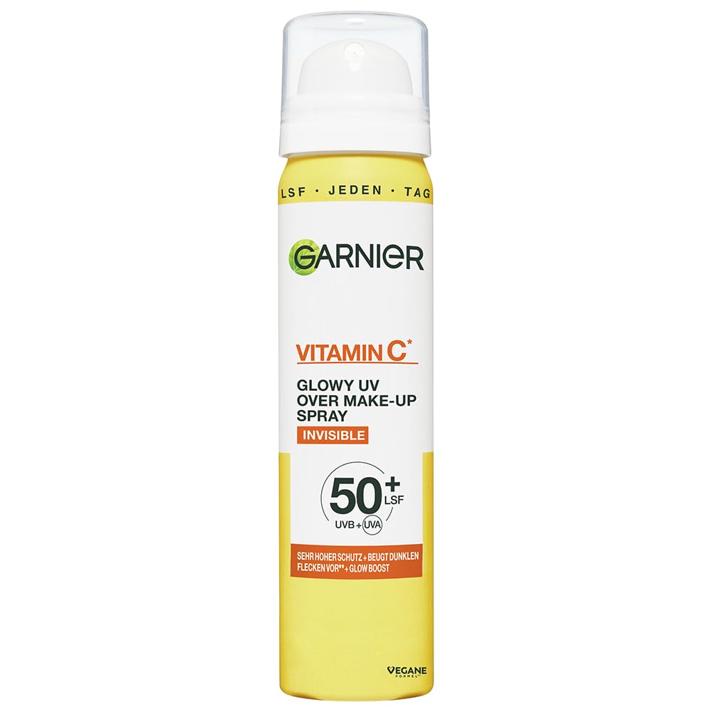 Garnier Vitamin C Glowy UV Over Makeup sprej SPF 50+ 75 ml
