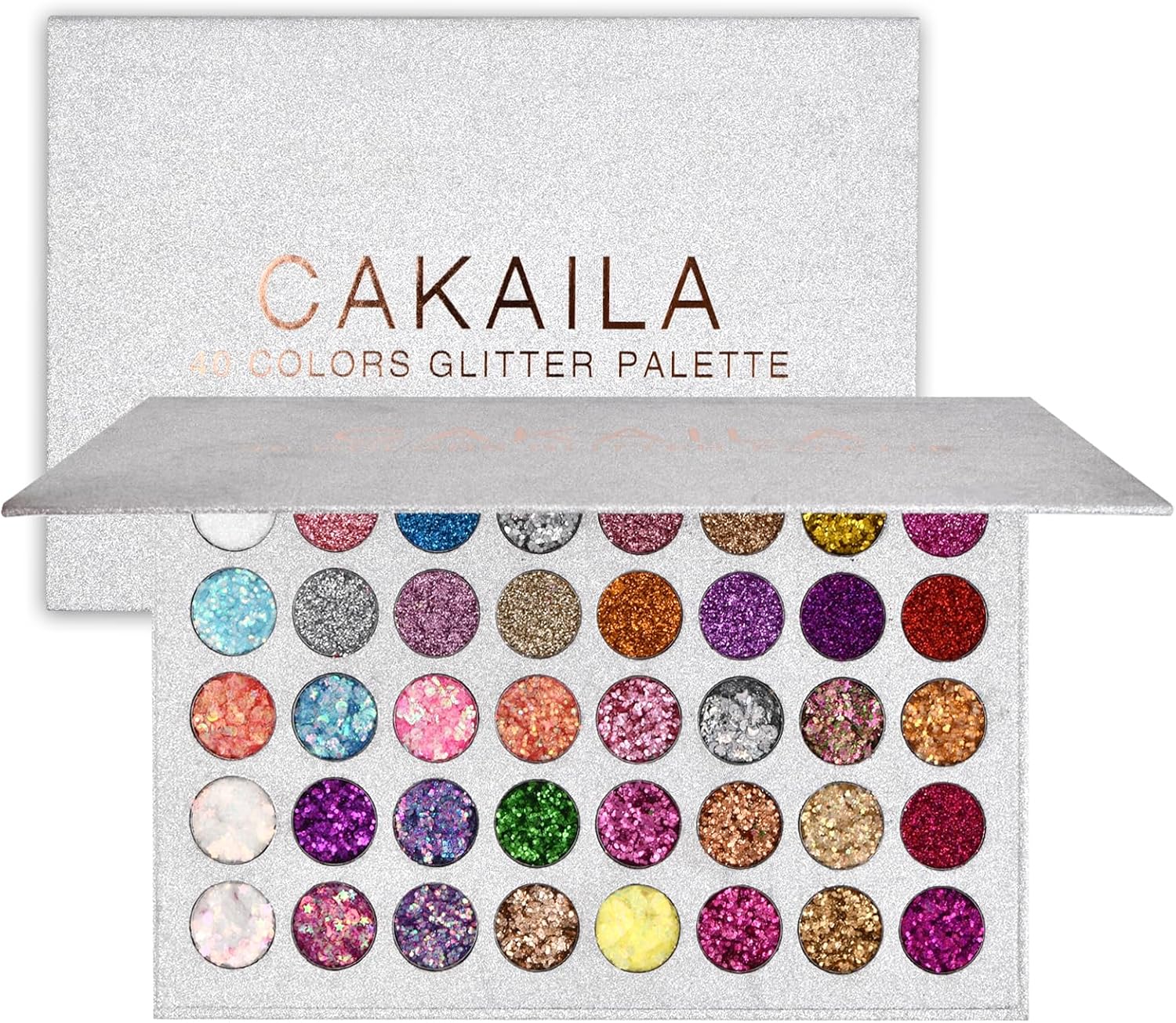CAKAILA paleta očních stínů, sada na make-up, 40 barev