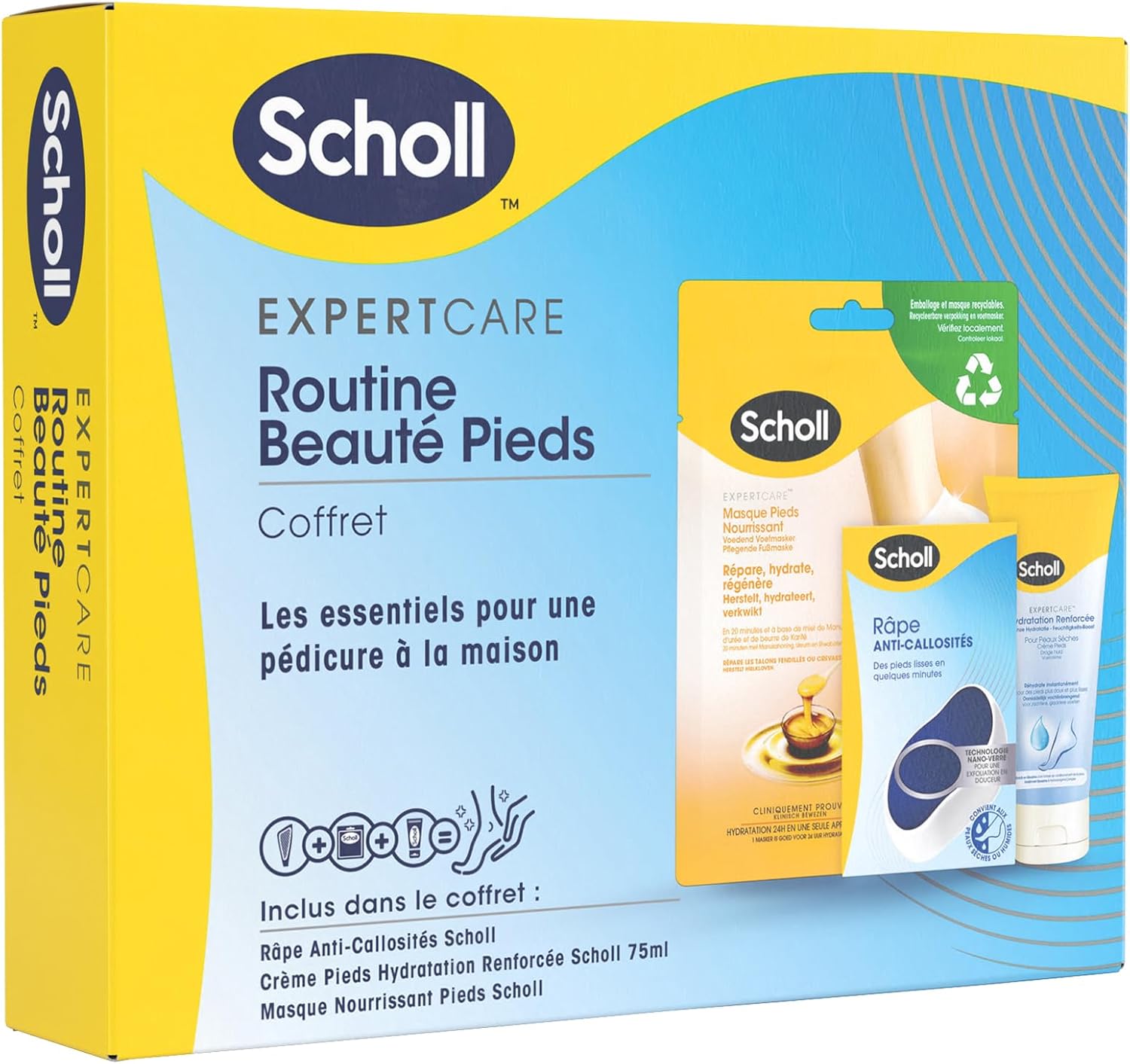 Scholl Routine Beauté Pieds - Sada