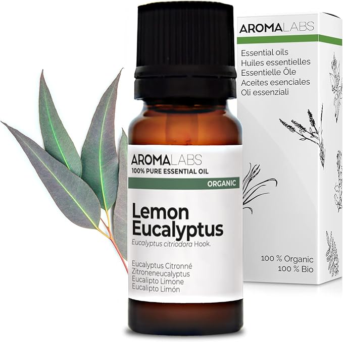 Aroma Labs BIO - Esenciální olej z citronu a eukalyptu -30ml - 100% čistý, přírodní,