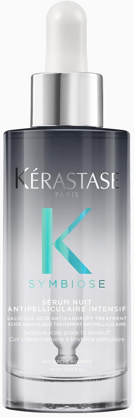 Kérastase Kérastase, Symbiose, Rebalancing Night Serum, Pro citlivou pokožku hlavy se sklonem k lupům, Bez sulfátů a silikonů 90ml