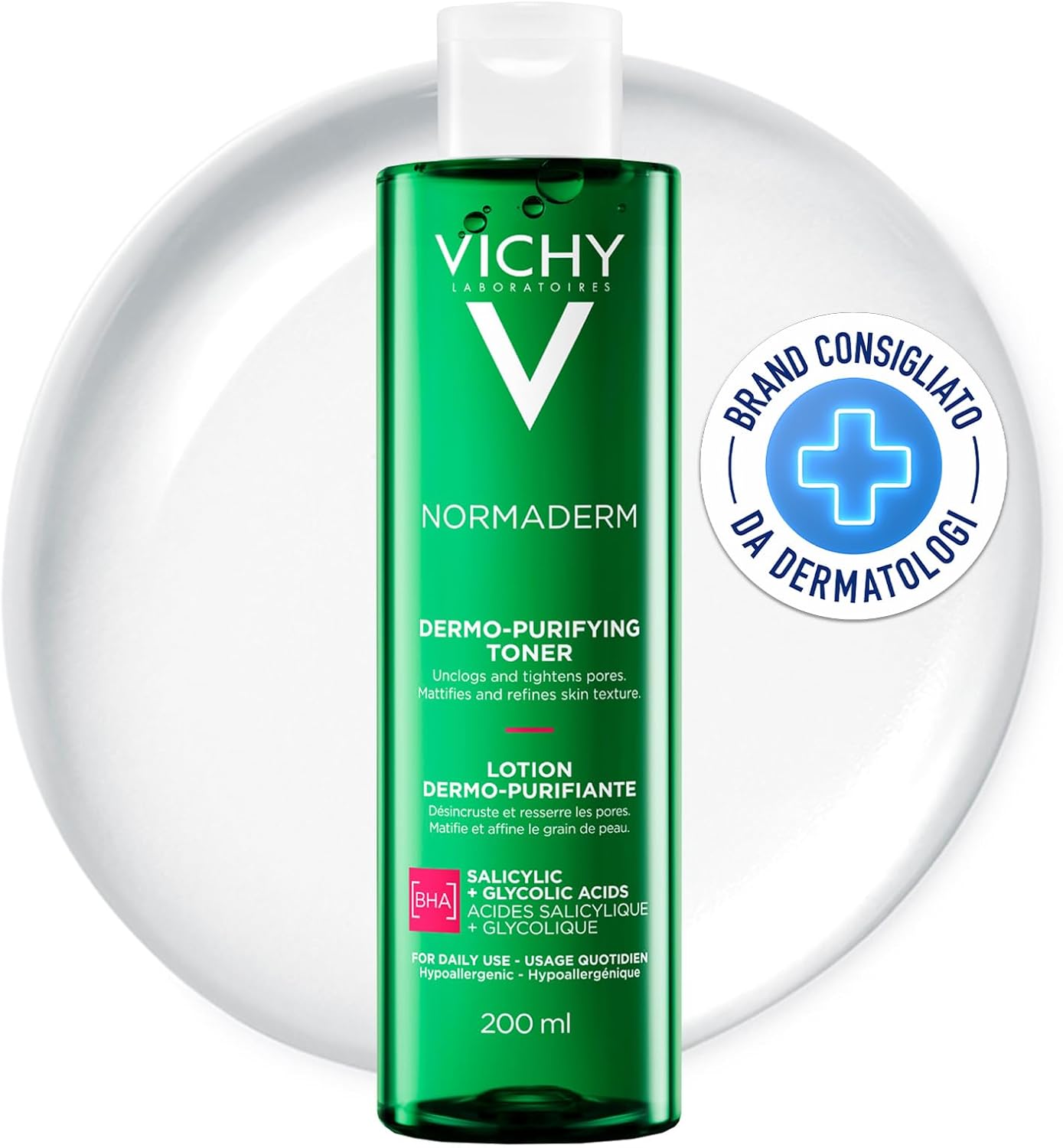 Vichy Normaderm tonikum pro stahování pórů 200 ml