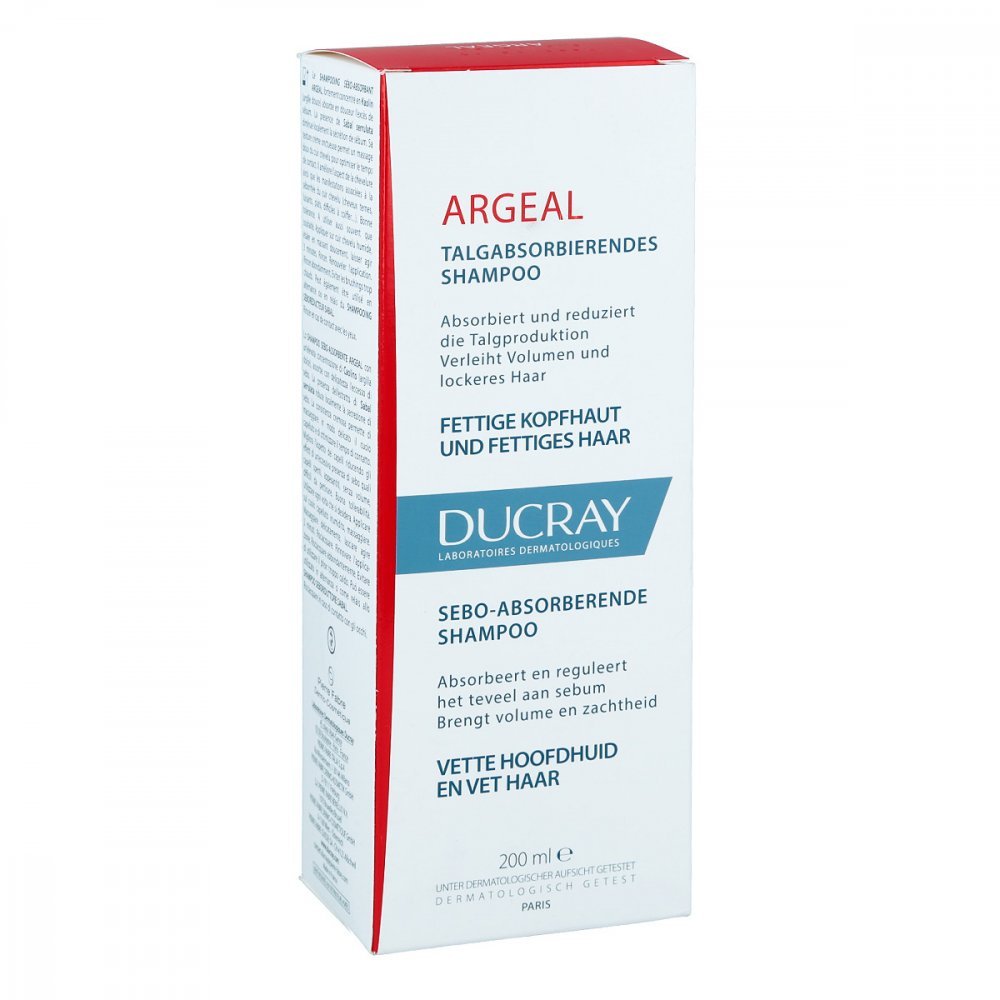 DUCRAY Argeal šampon proti mastným vlasům 200 ml
