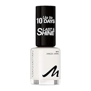 Lak na nehty Manhattan Last and Shine, č. 11 Angel Wing, 8 ml