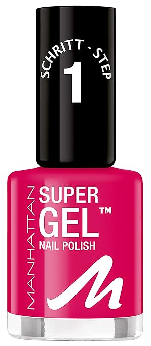 Lak na nehty Manhattan Super Gel 014 – Pink to The Berry 12ml