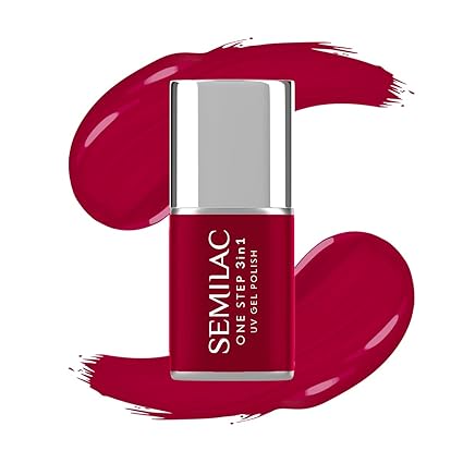Semilac One Step 3v1 UV lak na nehty S585 Firely Dark Wine 7ml