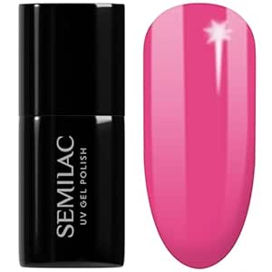 Semilac UV lak na nehty hybridní 391 Raspberry Charm 7ml
