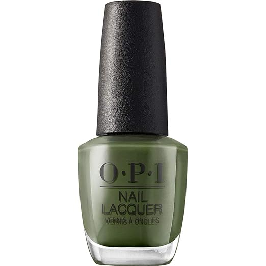Lak na nehty OPI Nail Lacquer-Neprůhledný tmavě modrozelený krémový NLW55 Suzi-The First Lady of Nails 15ml