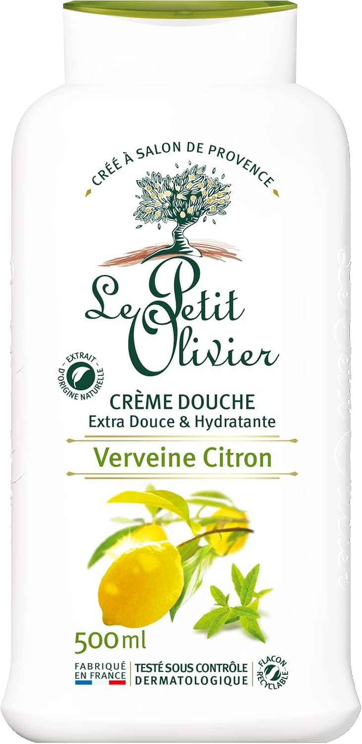 Le Petit Olivier Sprchový krém - Vůně citronové verbeny 500ml