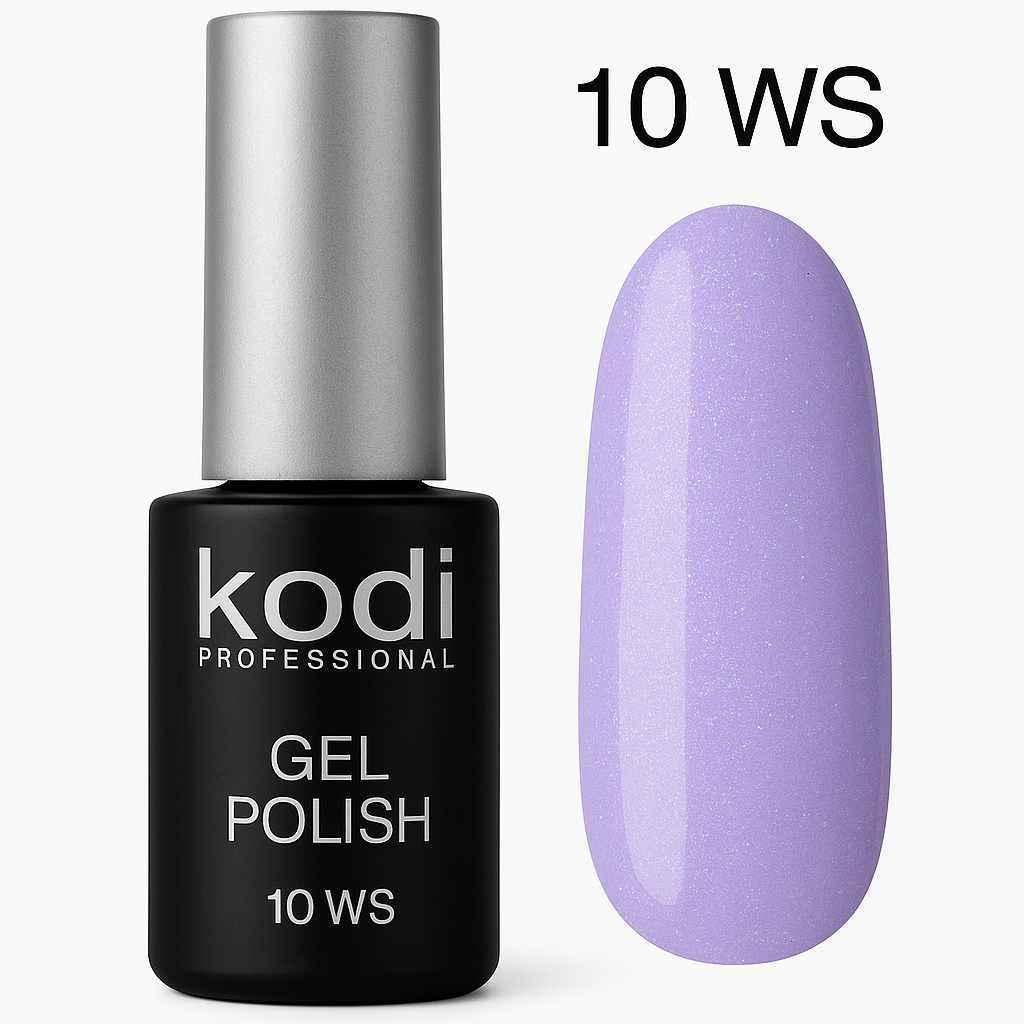 Kodi Professional Gel lak No. 10 WS (Wedding Style) světle fialová (lilac) 7ml