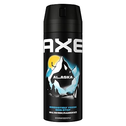Axe tělový sprej Alaska deodorant bez hliníku poskytuje 48 hodin účinné ochrany 200ml