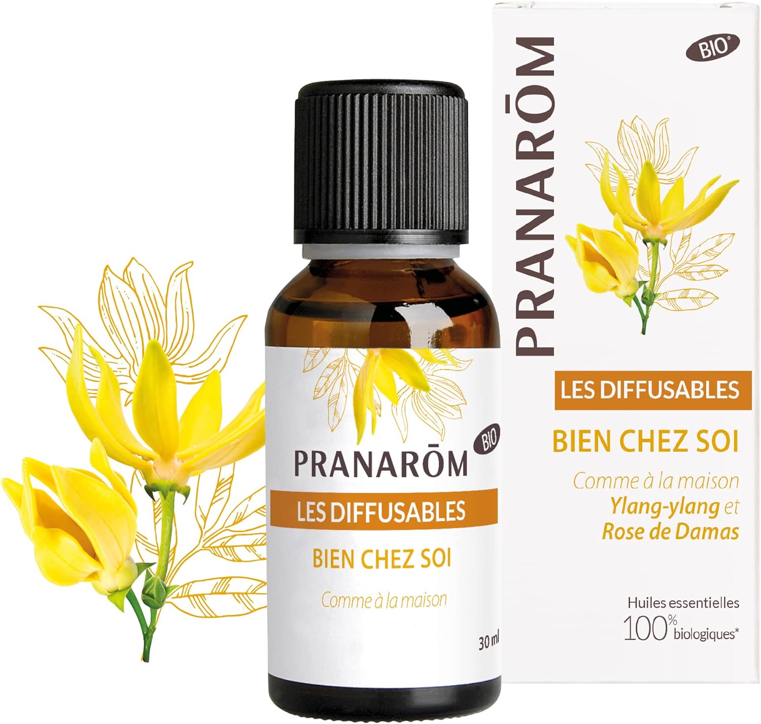 Pranarôm Esenciální oleje pro zakuklení Ylang-Ylang 30 ml
