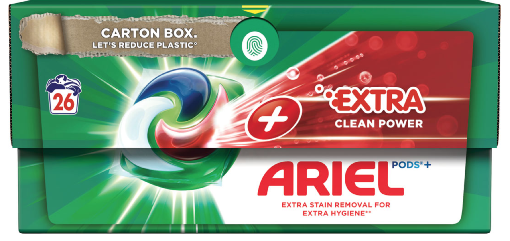 ARIEL EXTRA Clean Power Prací kapsle (26ks)