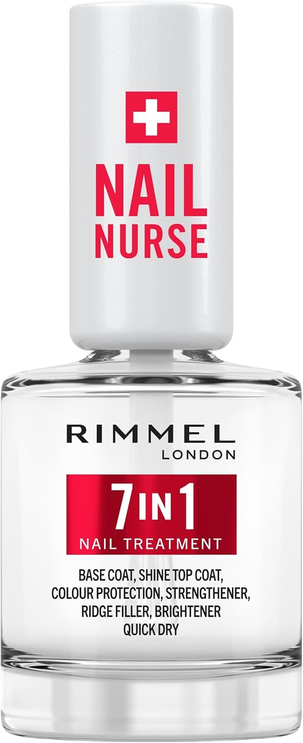 Rimmel London Nail Care 7 v 1 Multi Beauty podkladový a vrchní lak 12 ml