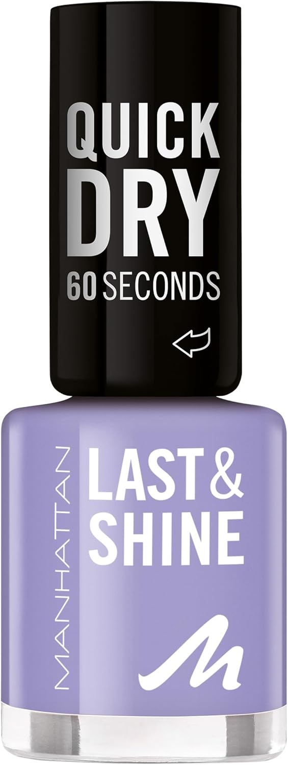 Manhattan Last & Shine lak na nehty 800 lilac mood 8 ml