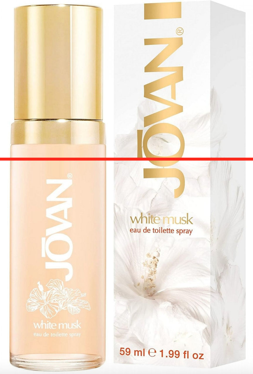 Jovan JŌVAN White Musk EDT Spray, 59 ml (Chybí část obsahu)