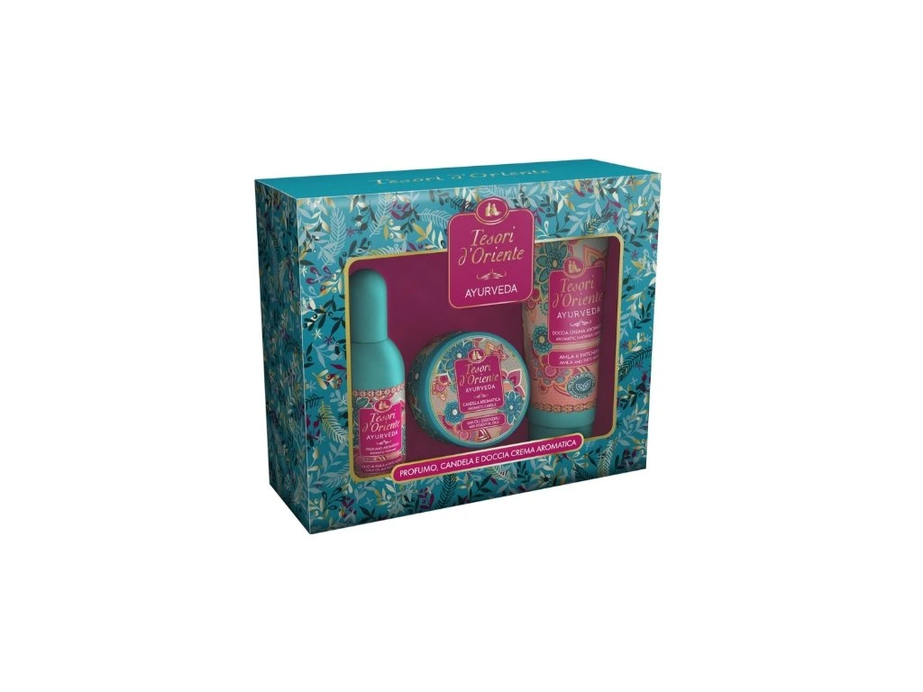 Tesori d'Oriente Ayurveda Dárková Sada – Amla & Patchouli 3ks