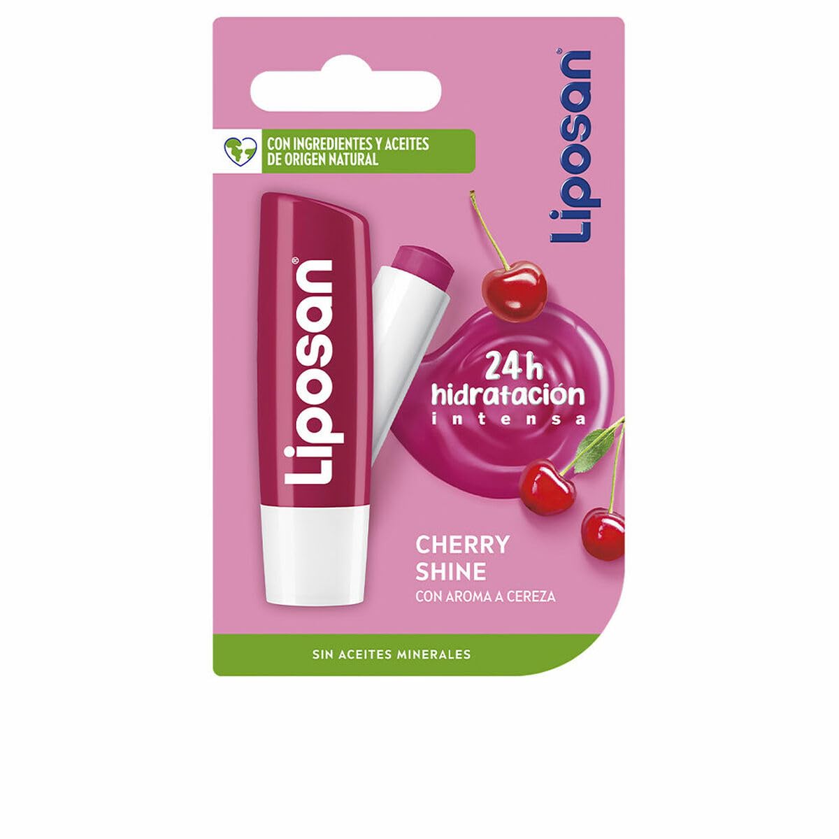 Liposan Cherry Shine balzám na rty, 4,8 g