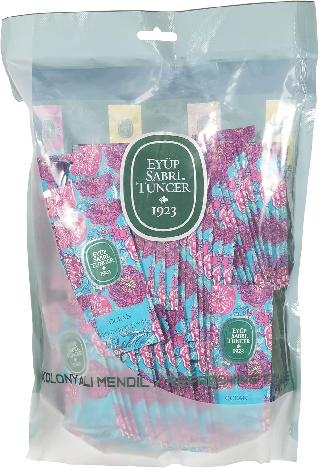 EYÜP Eyup Sabri Tuncer Refreshing Towel – Oceán, balení 150 ks