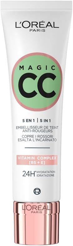 L'Oréal L’Oréal Paris Magic CC krém proti zarudnutí a korekci tónu pleti, 30 ml