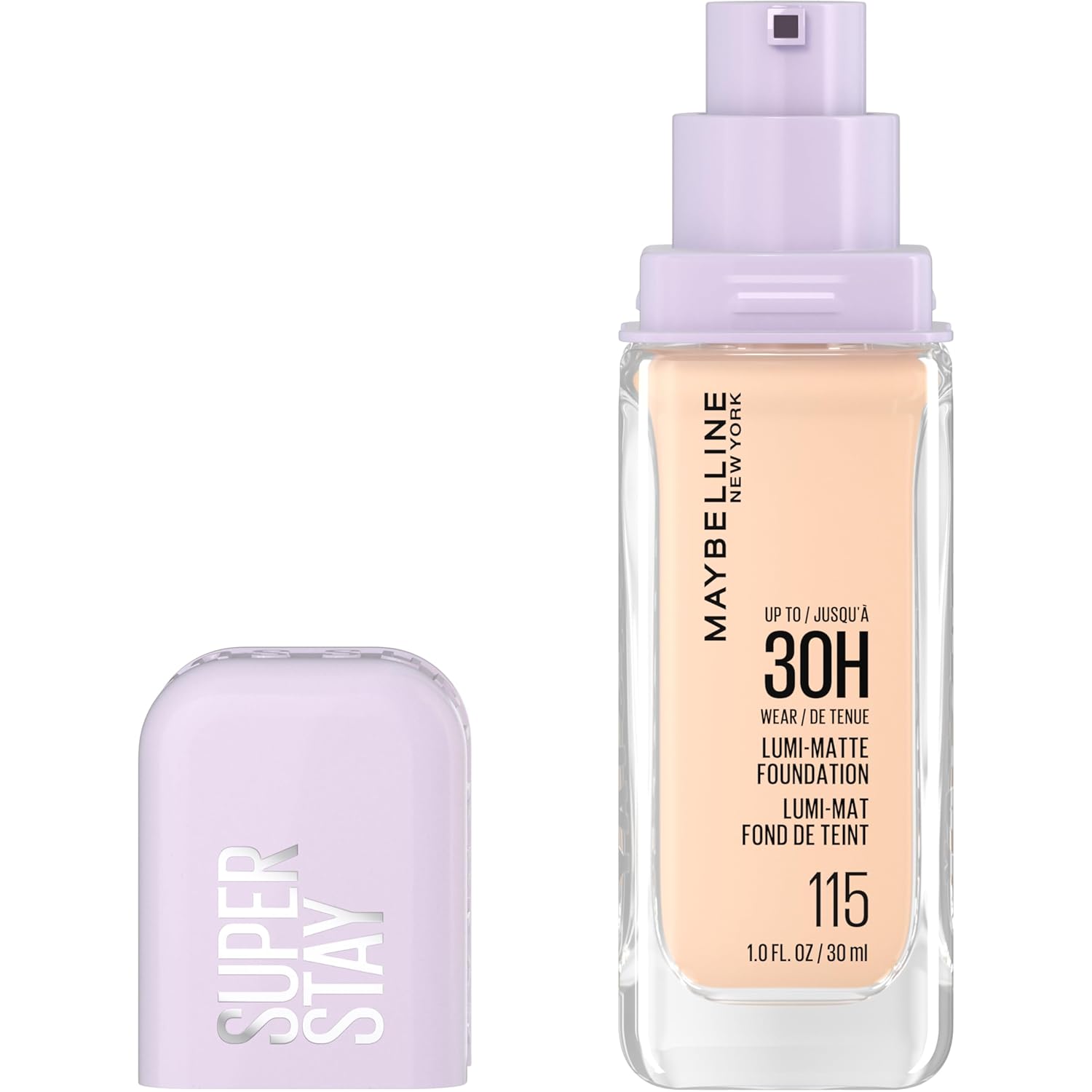 Maybelline Super Stay LUMI-MATTE Foundation – odstín 115, 35 ml
