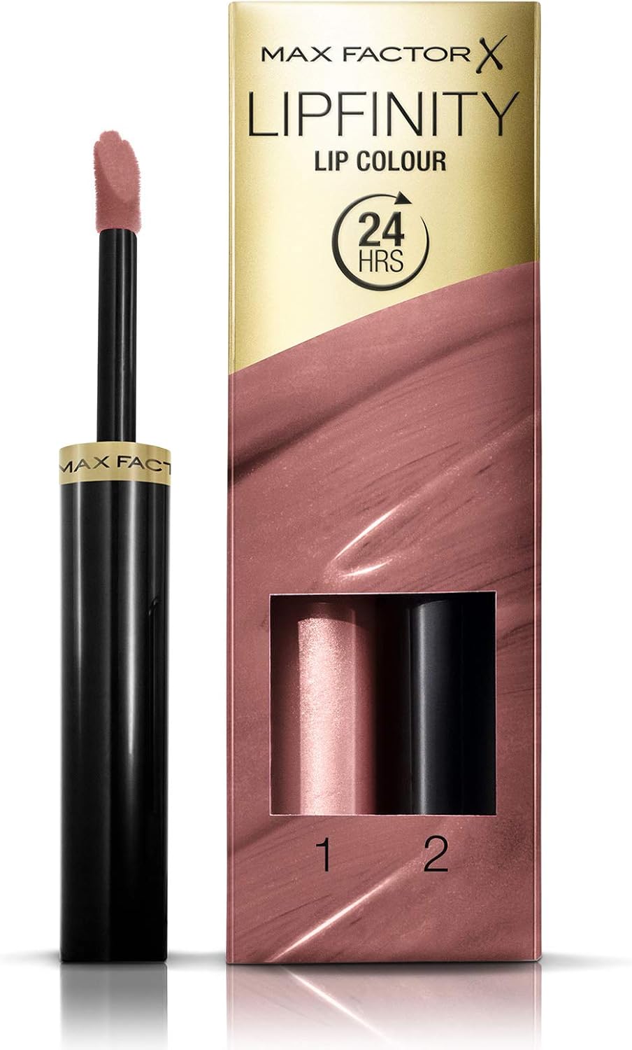 Max Factor Lipfinity Lip Colour – odstín 350 Essential Brown 4,2g