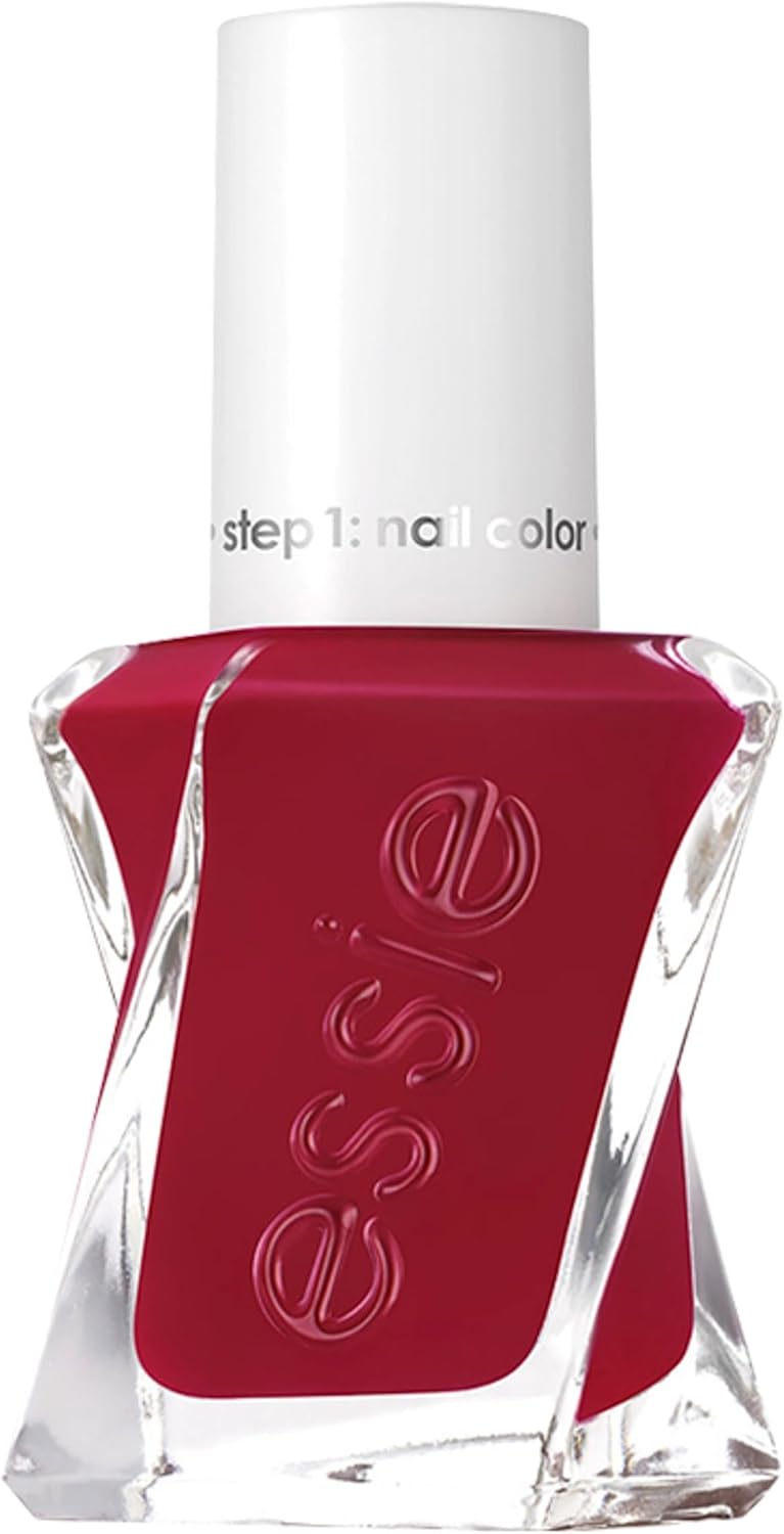 Essie Gel Couture Nail Polish – odstín Paint the Gown Red, 13,5 ml
