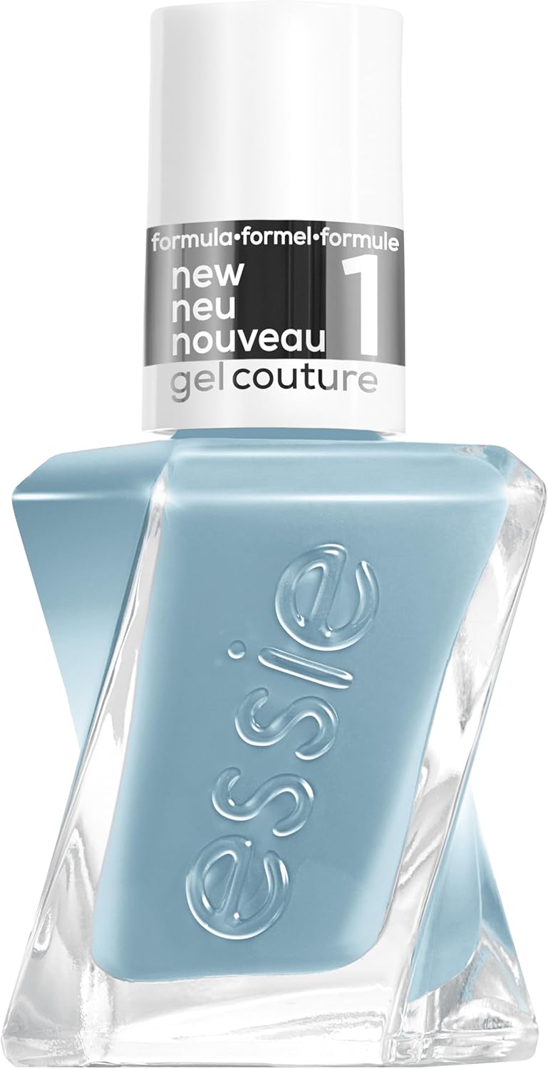 Essie Gel Couture Nail Polish – baby blue s třpytivým efektem, 13,5 ml