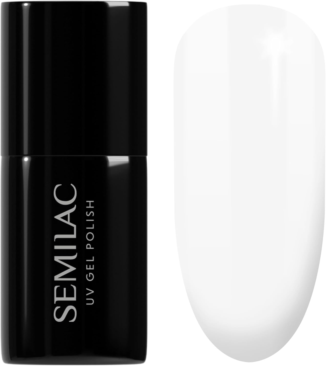 Semilac UV hybridní lak na nehty 001 silně bílá 7ml