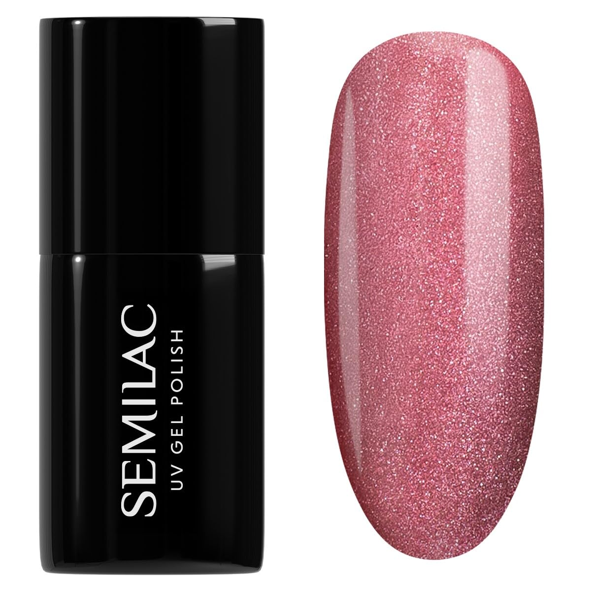 Levně Semilac UV Nail Polish 662 Rose Gloss 7 ml