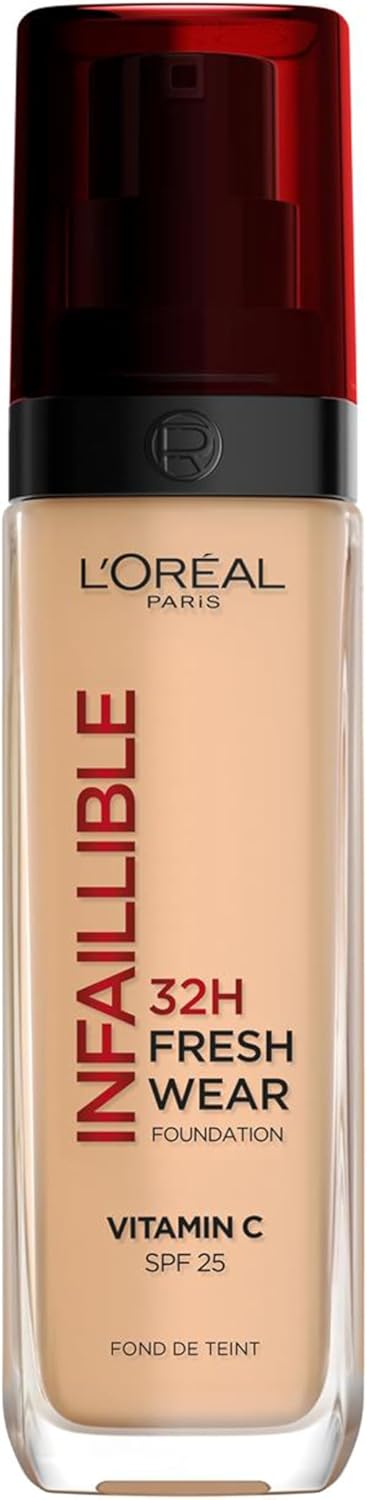 L'Oréal L’Oréal Infaillible 32H Fresh Wear foundation odstín 125 Warm Doré 30 ml
