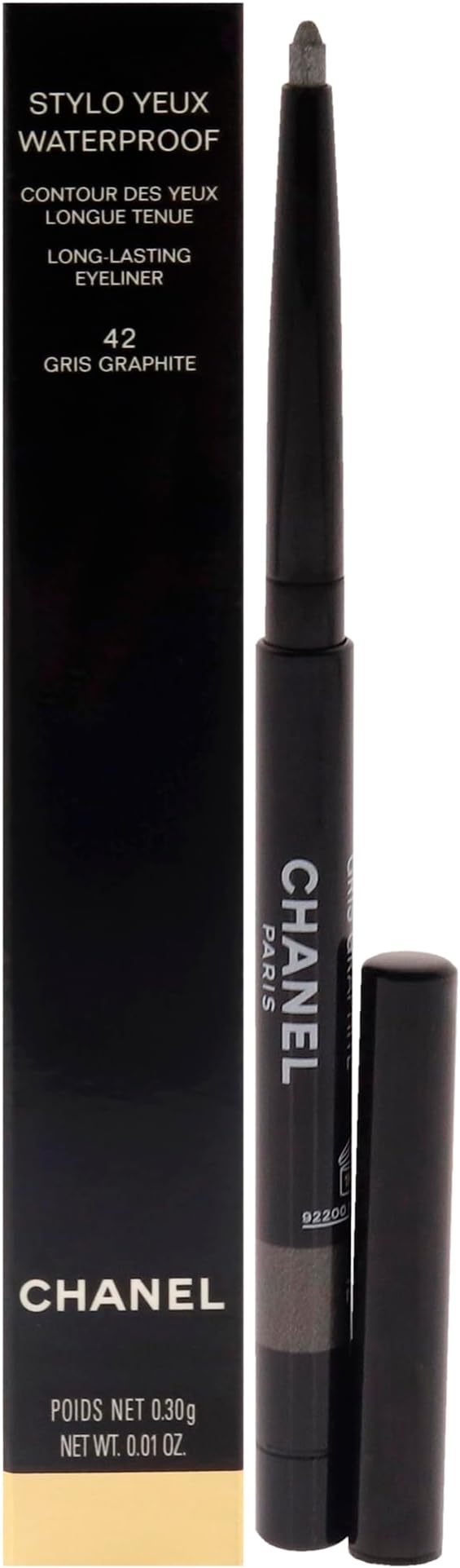 Chanel Stylo Yeux Waterproof – 42 Gris Graphite 0,30 g