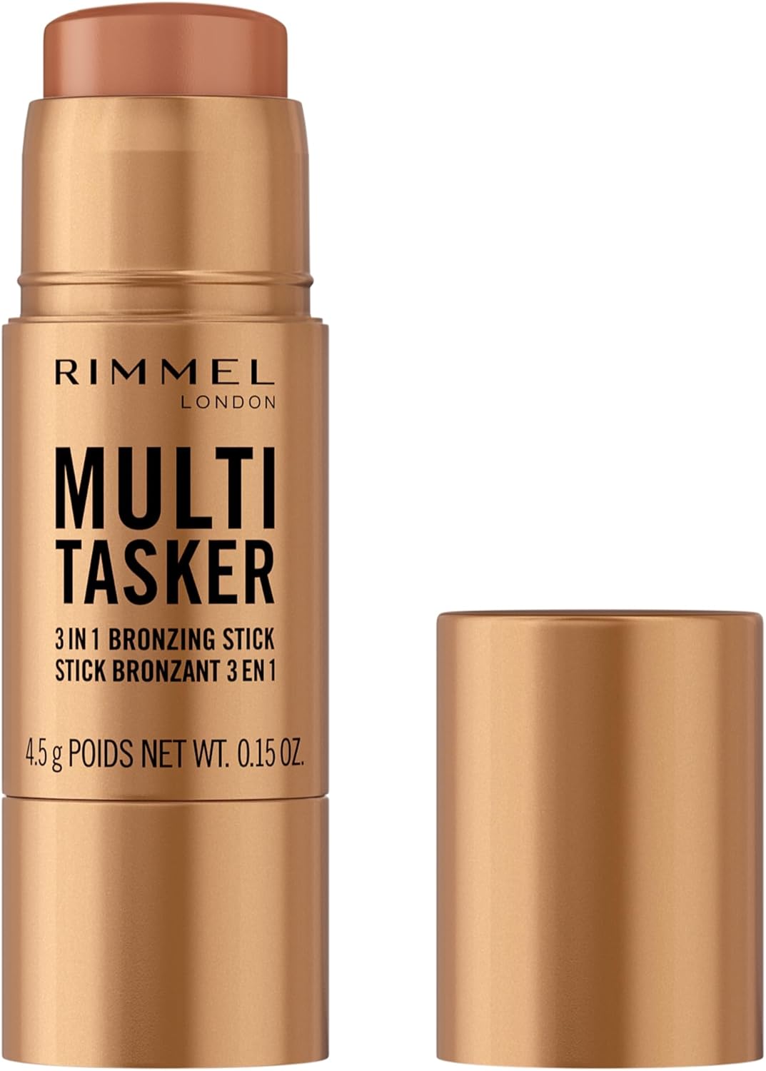 Rimmel Multi Tasker 3 in 1 Bronzing Stick odstín 001 Light-Clair 4,5 g