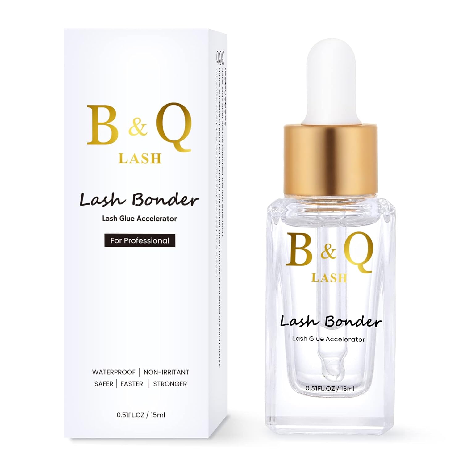 B&Qaugen B&Q LASH Eyelash Bonder, 15 ml