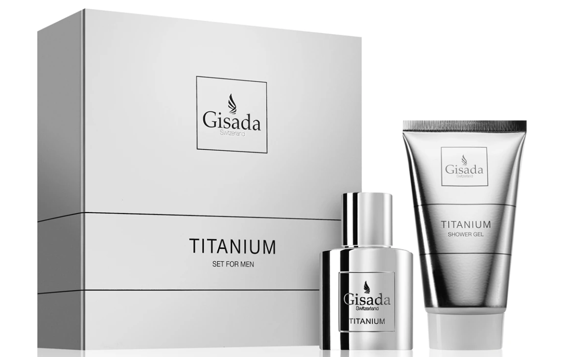 Gisada Titanium Dárková sada 50 ml + 100 ml