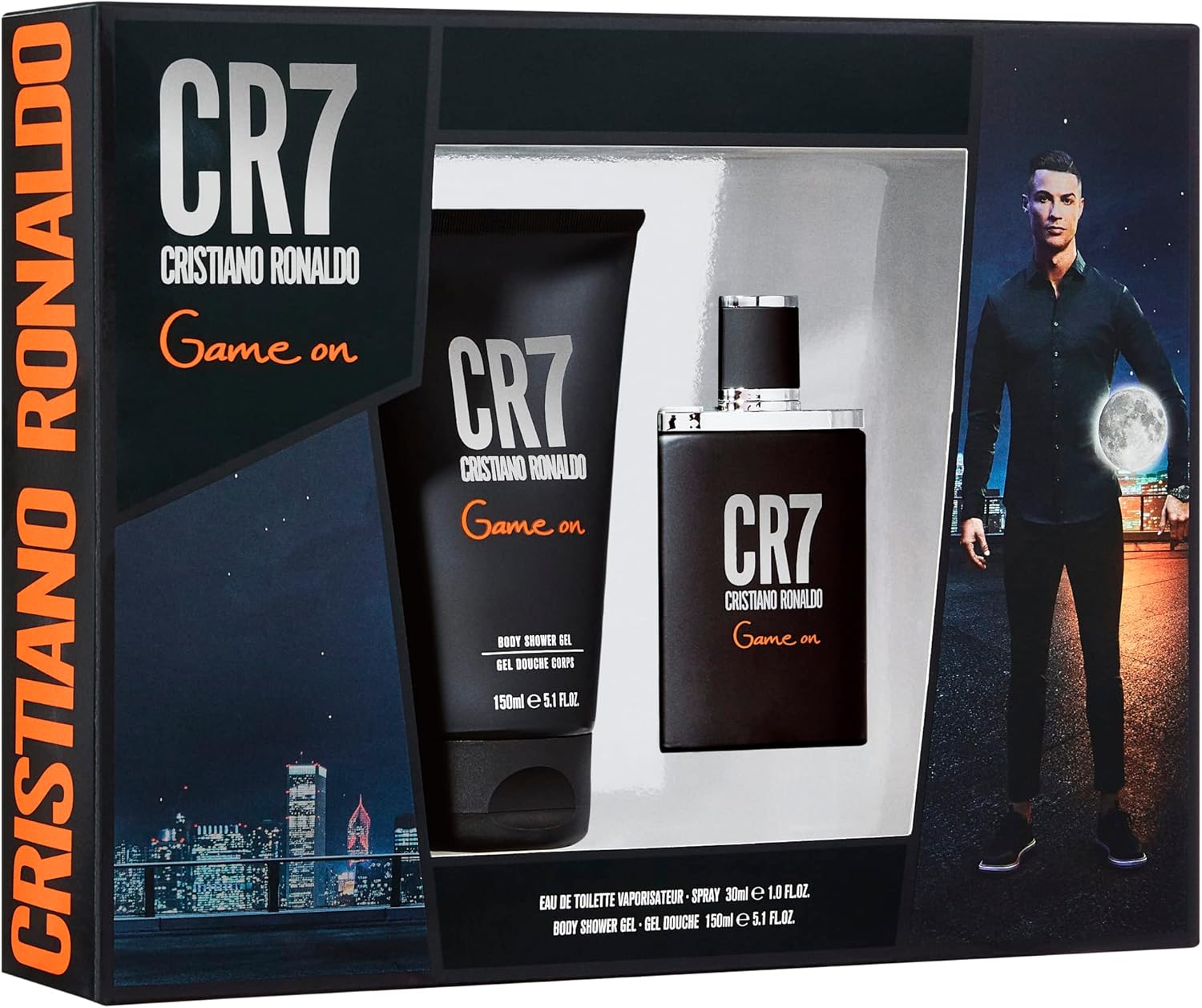 Cristiano Ronaldo CR7 Game on EDT 30 ml + shower gel 150 ml