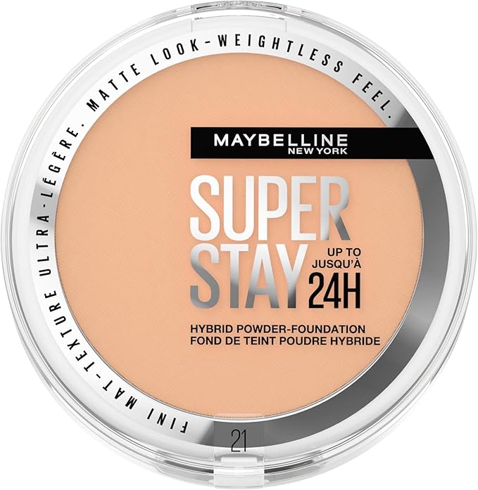 Maybelline Powder Foundation, Long-lasting 24H Wear odstín 21, 9g
