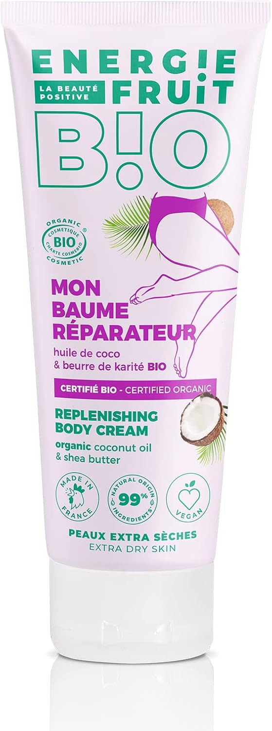ENERGIE FRUIT Regenerační tělový balzám Kokosový olej & Bambucké máslo 200 ml