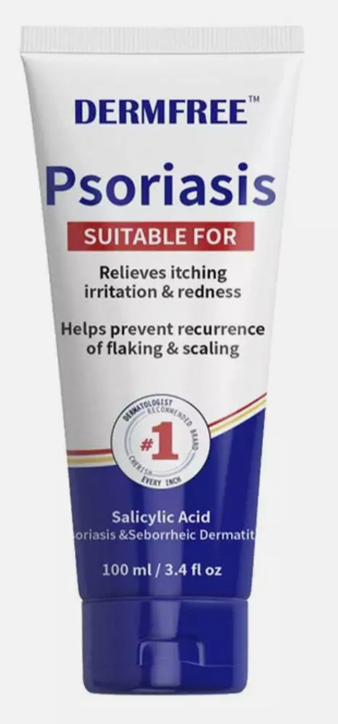 Levně DERMFREE Psoriasis Control Tělový krém 100 ml