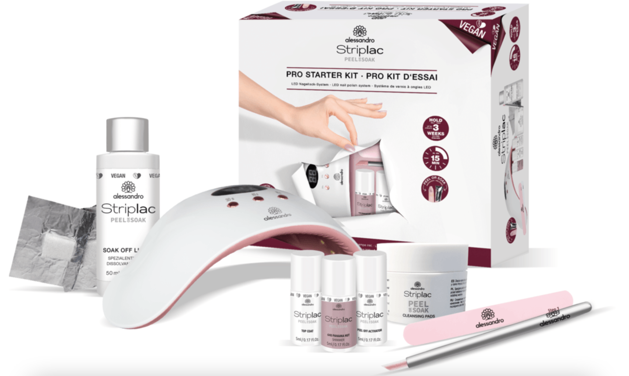 Alessandro Striplac Pro Starter sada na nechty