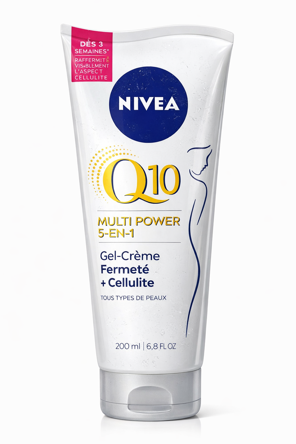 NIVEA Q10 Multi Power 5v1 zpevňující gel-krém proti celulitidě 200 ml
