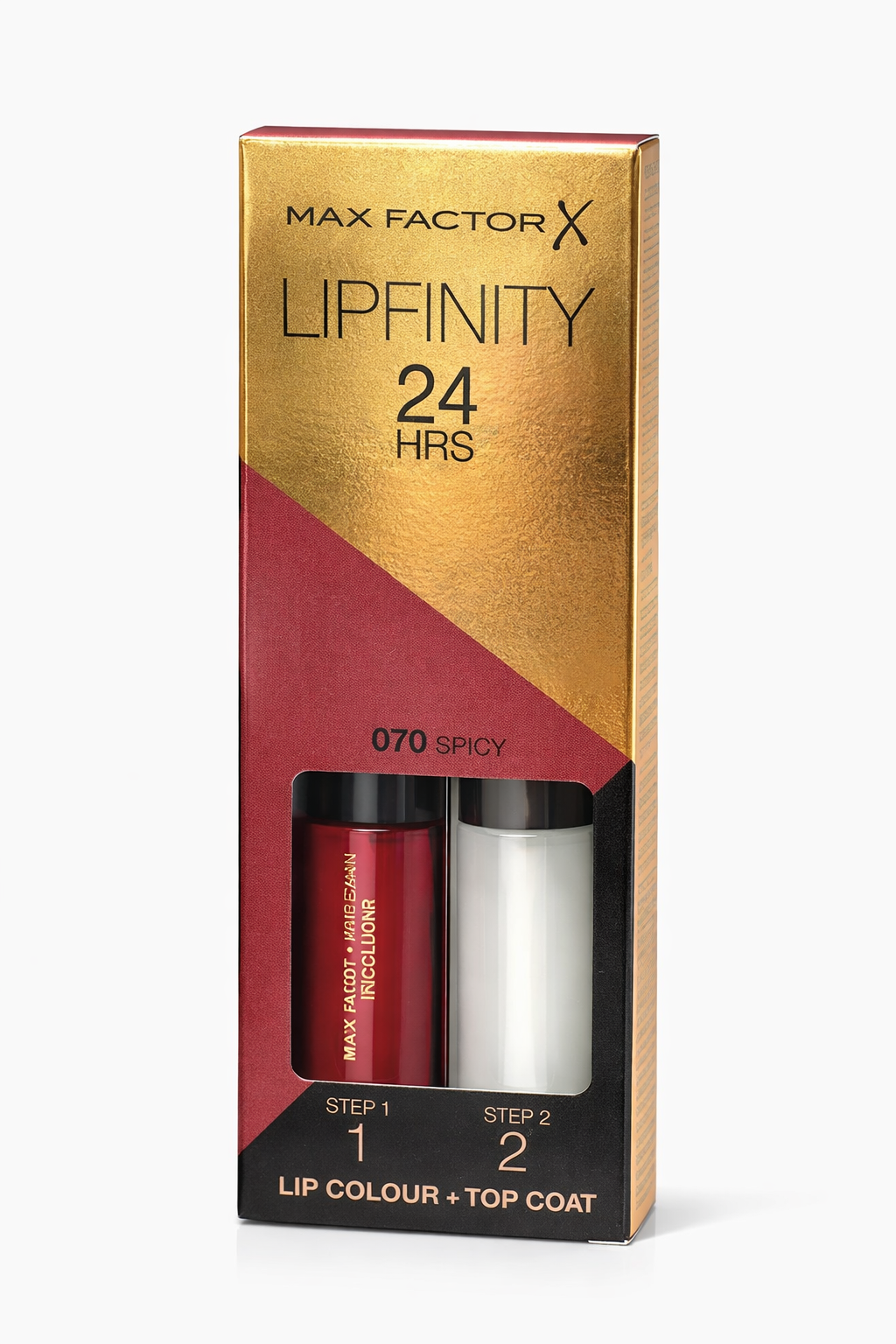 Max Factor Lipfinity 24H – tekutá rtěnka odstín 070 Spicy