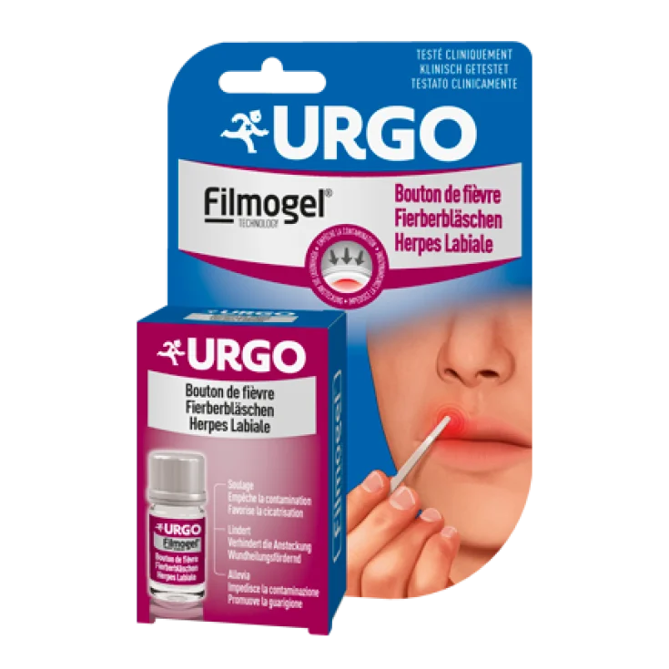 URGO Filmogel® Opary na rtech (Herpes Labialis) – 3 ml